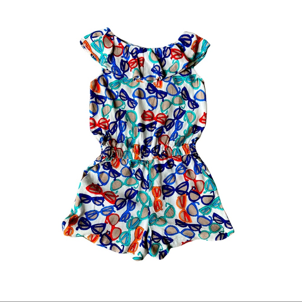 Kate Spade Girls Avery Sunglasses Romper Size 10